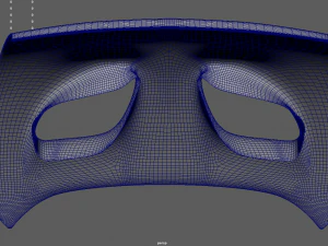 Car Bonnet Mclaren 3D Model