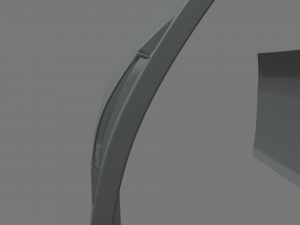 Car Door 02 3D Model