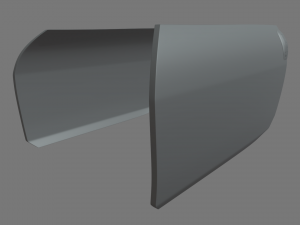 Car Door 02 3D Model