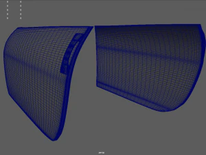 Car Door 02 3D Model
