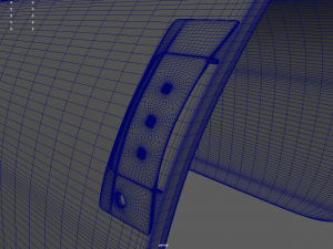 Car Door 02 3D Model