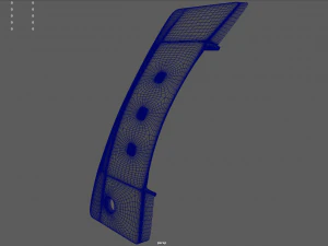 Car Door 02 3D Model