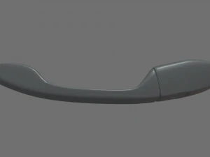 Car Door Handle 01 3D Model