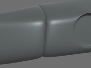 Car Door Handle 01 3D Модель
