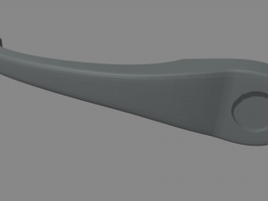 Car Door Handle 02 Modello 3D