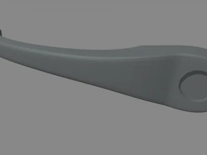 Car Door Handle 02 3D Model
