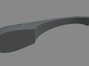 Car Door Handle 02 Modello 3D