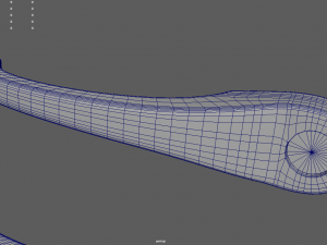 Car Door Handle 02 Modello 3D
