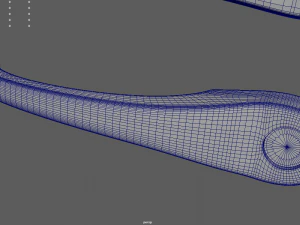 Car Door Handle 02 3D Model