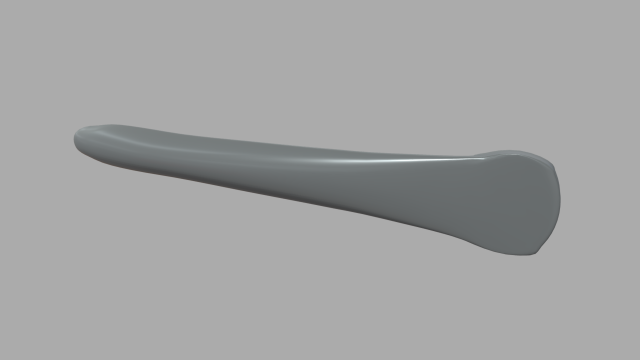 Car Door Handle 03 3D Model .c4d .max .obj .3ds .fbx .stl .blend 