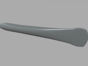 Car Door Handle 03 3D Model