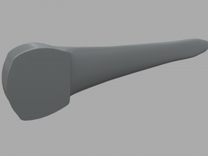 Car Door Handle 03 3D Model