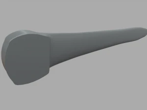 Car Door Handle 03 3D Model