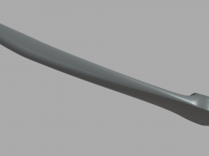 Car Door Handle 03 3D Model