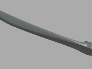 Car Door Handle 03 3D Model