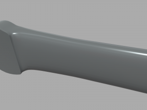Car Door Handle 03 3D Model
