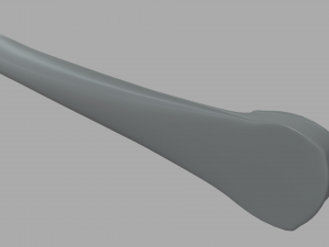 Car Door Handle 03 3D Model