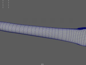 Car Door Handle 03 3D Model