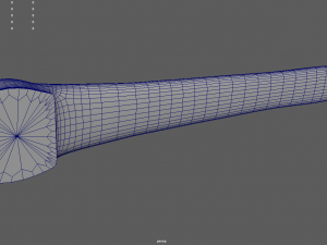 Car Door Handle 03 3D Model