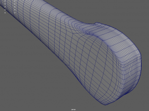 Car Door Handle 03 3D Model