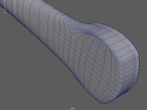Car Door Handle 03 3D Model
