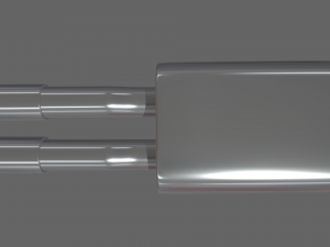 Car Exhaust Pipe 3D Model