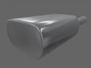 Car Exhaust Pipe 3D Model