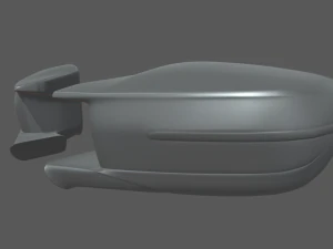Car Mirror 06 3D Model