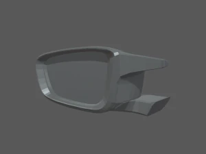 Car Mirror 06 3D Model