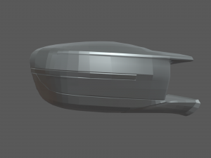 Car Mirror 06 3D 模型