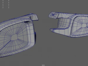 Car Mirror 06 3D Model
