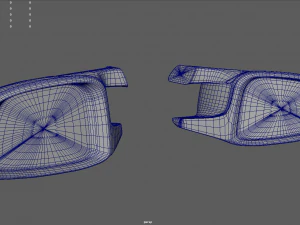 Car Mirror 06 3D Model