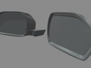Car Mirror 07 3Dモデル