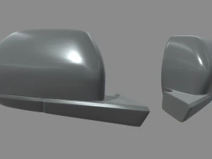 Car Mirror 07 3D Model