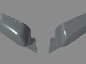 Car Mirror 07 3D Model