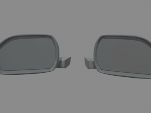 Car Mirror 07 Modello 3D
