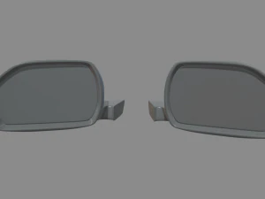 Car Mirror 07 3D Model