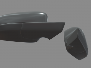 Car Mirror 07 Modello 3D