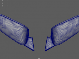 Car Mirror 07 Modello 3D