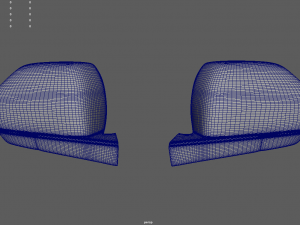 Car Mirror 07 Modello 3D