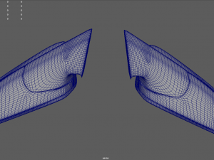 Car Mirror 07 Modello 3D