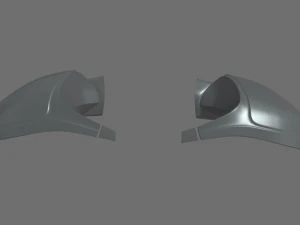 Car Mirror 08 3D Model
