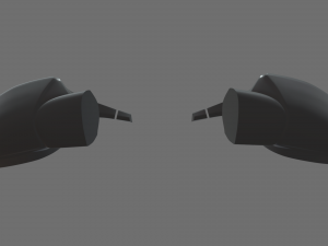 Car Mirror 08 3D-Modell