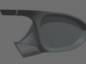Car Mirror 08 3D-Modell