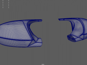 Car Mirror 08 3D-Modell