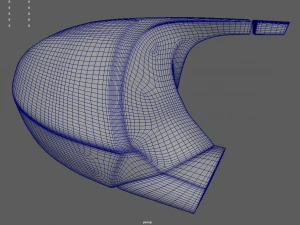 Car Mirror 08 3D Model