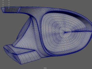 Car Mirror 08 3D-Modell