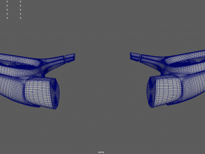 Car Mirror 08 3D-Modell