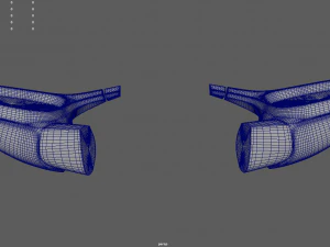 Car Mirror 08 3D Model