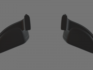 Car Mirror 09 3D Model